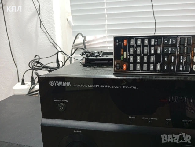7.2 канален ресивър YAMAHA RX-V 767, снимка 2 - Ресийвъри, усилватели, смесителни пултове - 53506676