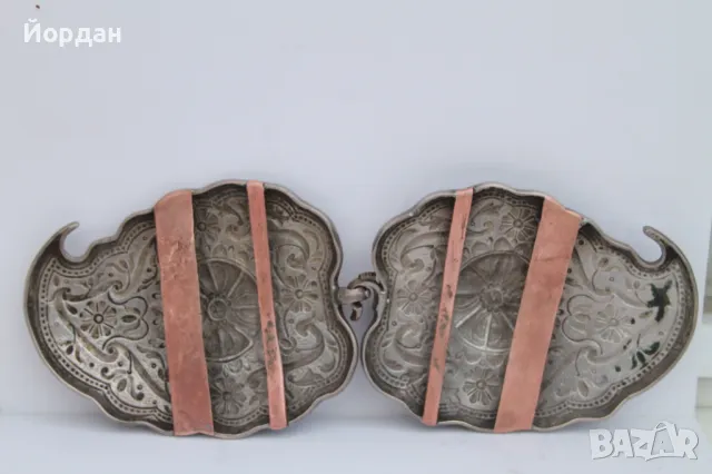 Сребърни пафти от народна носия, снимка 10 - Антикварни и старинни предмети - 50024165