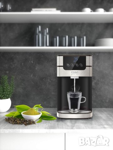 Уред за топла вода CASO, HW1000, Бързо нагряване, LED дисплей, Сензорен, Неръждаема стомана, снимка 8 - Кафемашини - 42495650