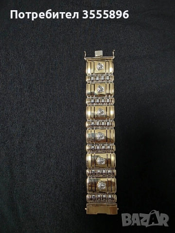 Златна мъжка гривна