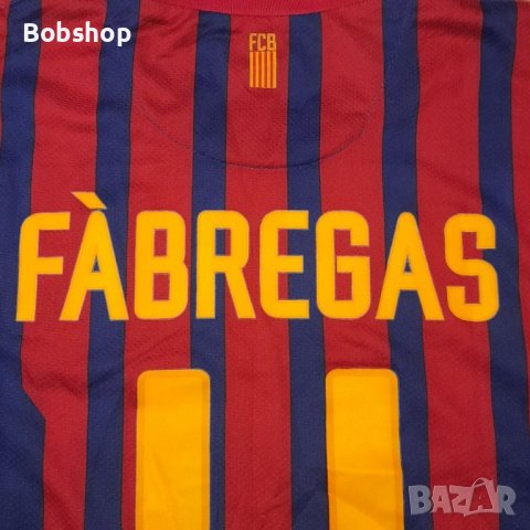 Барселона - Barcelona - Nike - Fabregas №4 сезон 2011/2012, снимка 12 - Футбол - 40512579