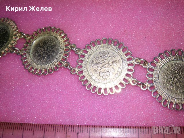 СРЕБЪРНА ГРИВНА ВИСОКА ПРОБА СРЕБРО с МОНЕТИ на КРАЛИЦА ЕЛИЗАБЕТ II - Монетите НЕ са СРЕБЪРНИ 43271, снимка 17 - Антикварни и старинни предмети - 44393952