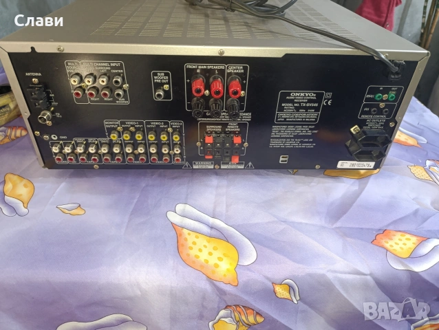 Receiver Onkyo TX-SV-545  , снимка 10 - Ресийвъри, усилватели, смесителни пултове - 53848455