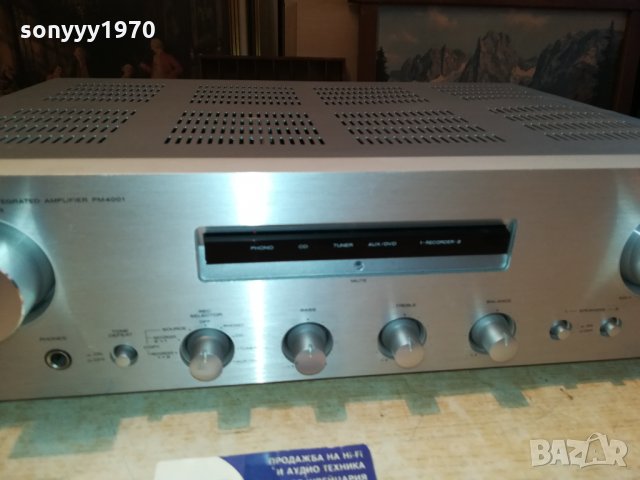 MARANTZ PM4001 OCE-ВНОС SWITZERLAND 2810211122, снимка 8 - Ресийвъри, усилватели, смесителни пултове - 34609444