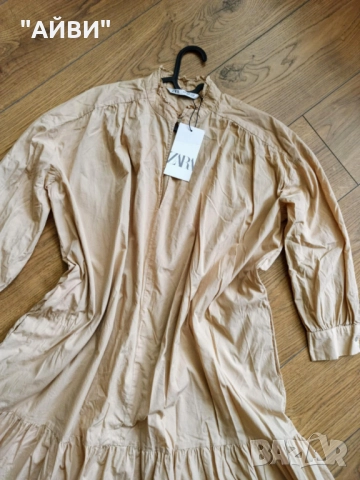 ZARA дамска прекрасна нова рокля, снимка 8 - Рокли - 51669114