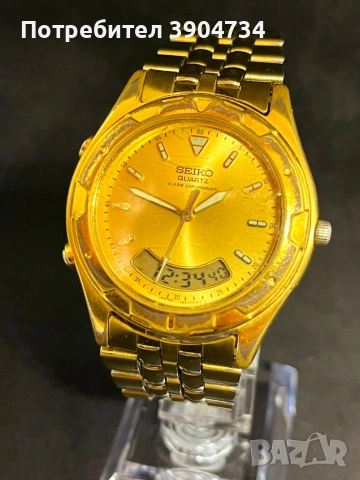 Seiko Chronograph Alarm, снимка 2 - Антикварни и старинни предмети - 53437028