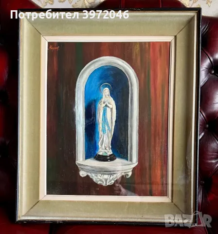 Масло върху платно , снимка 3 - Антикварни и старинни предмети - 49909508