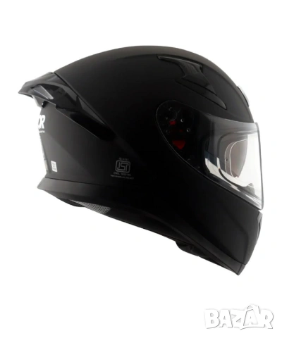 🏁 Apex Axor L черен мат каска за мотор, снимка 2 - Други спортове - 53787177