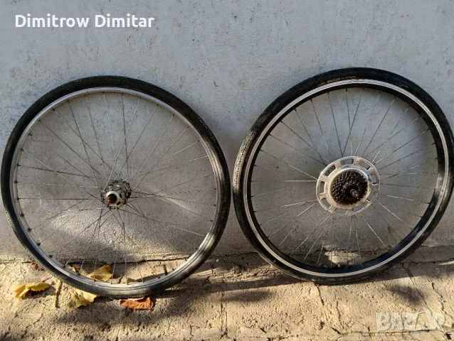 Алуминиеви капли с нови гуми 26