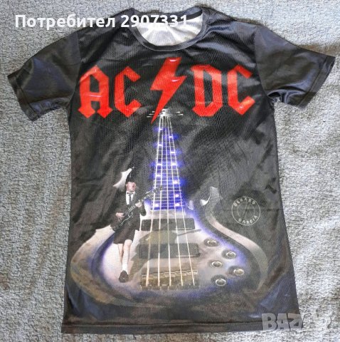 Тениска групи AC/DC., снимка 1 - Тениски - 41717617