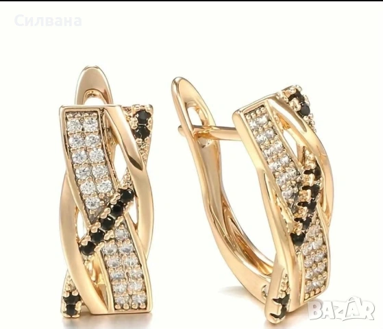 Стилни обеци от медицинска стомана , снимка 2 - Обеци - 53773007