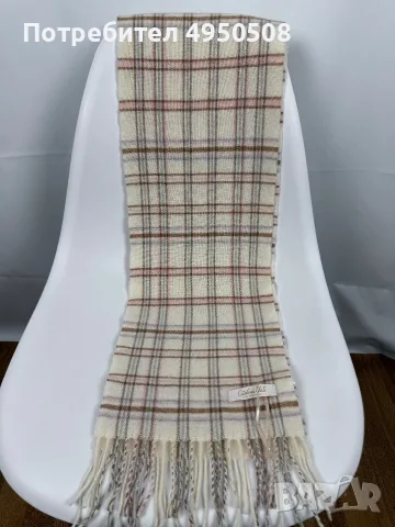 Шал от вълна и кашмир „Plaid“ на Cristina Chiti, произведен в Италия, снимка 2 - Шалове - 56154214