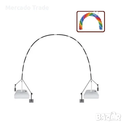 Декоративна основа за подова арка Mercado Trade, За 210 балона, 6м., снимка 2 - Декорация за дома - 50182000