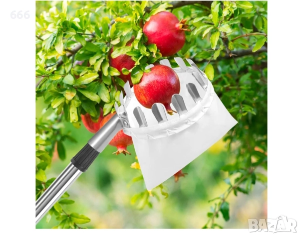 Берач на плодове, инструмент за бране на плодове, снимка 3 - Други инструменти - 52907350