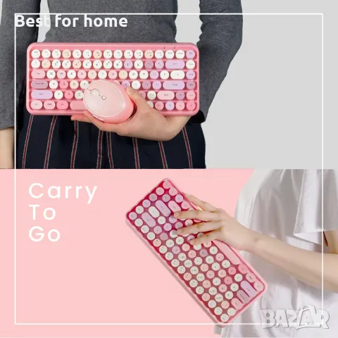 Компактна клавиатура и мишка, снимка 5 - За дома - 49245294