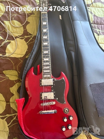 Китара,Усилвател,Калъф,Кабел , снимка 5 - Китари - 53072101