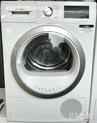 сушилня с термопомпа Bosch Serie 6 WTW85P49SN 9кг