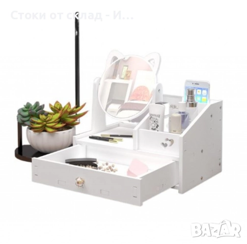 козметичен органайзер с огледало и чекмеджета, снимка 4 - Огледала - 51800853