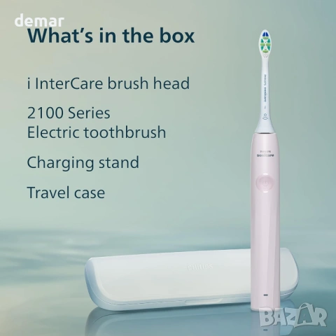 Електрическа четка за зъби Philips Sonicare серия 2000, HX4023/03, снимка 8 - Други - 53705946