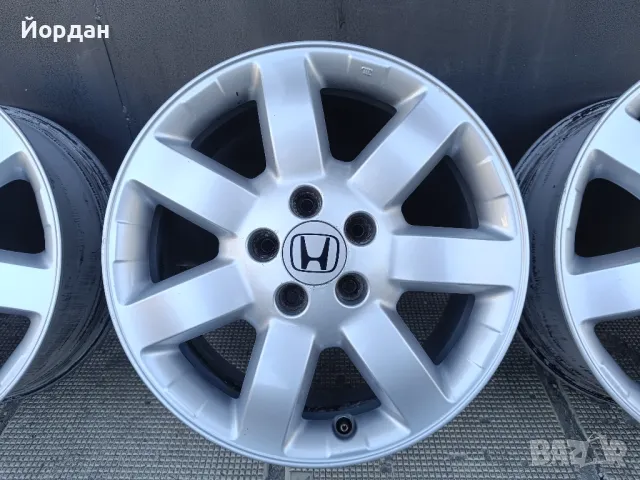 Оригинални алуминиеви джанти 17 цола HONDA CR-V / ХОНДА ЦР-В 5x114,3 64,1, снимка 8 - Гуми и джанти - 49993386