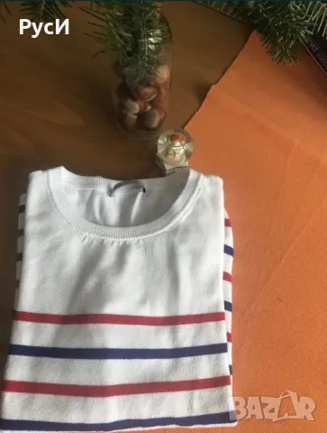 Дамска блуза,DiKa, снежнобяла, S, снимка 3 - Блузи с дълъг ръкав и пуловери - 48188928