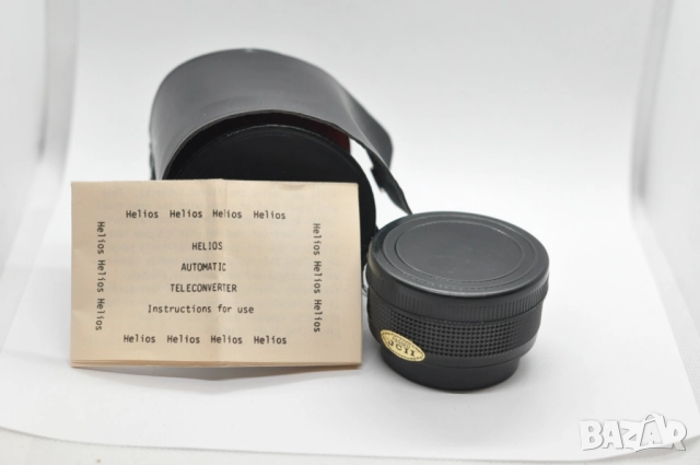 Японски конвертор Helios Auto Tele Coverter 2x на М42, снимка 5 - Чанти, стативи, аксесоари - 52842483