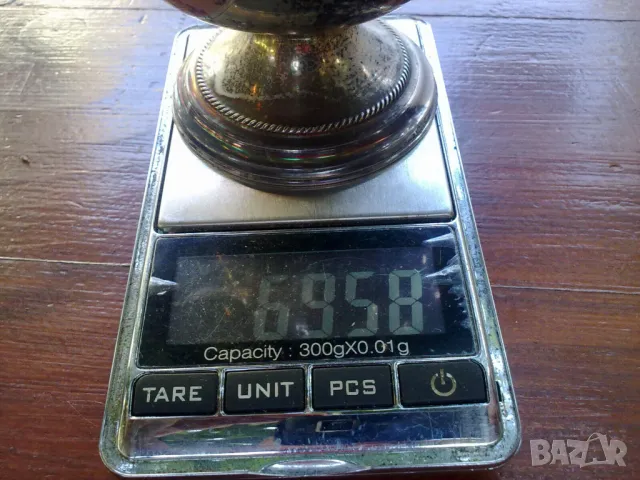 сребърна купа, снимка 6 - Антикварни и старинни предмети - 49296489