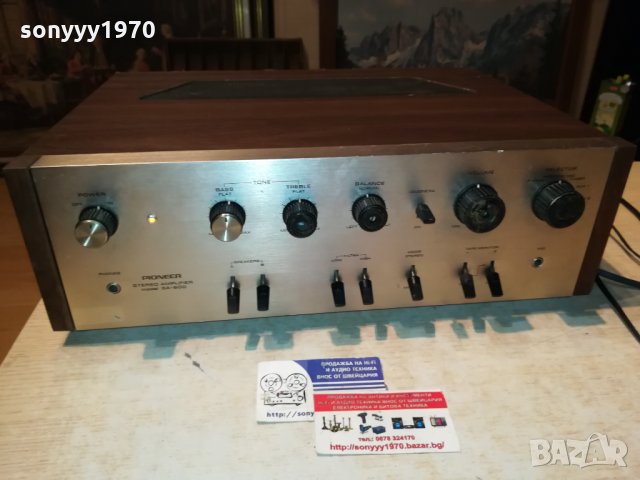 ЗАЯВЕН-PIONEER SA-600 AMPLIFIER-MADE IN JAPAN-SWEDEN 1411211348, снимка 4 - Ресийвъри, усилватели, смесителни пултове - 34803707