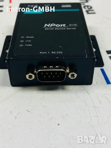 MOXA NPort 5110 1-портов RS-232 Сериен към Ethernet конвертор, снимка 5 - Мрежови адаптери - 51024930
