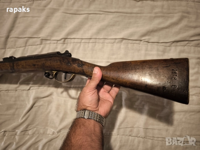   Карабина Гра. ГРАСС. Оригинална драгунска, револвер, пушка

, снимка 10 - Колекции - 52867887