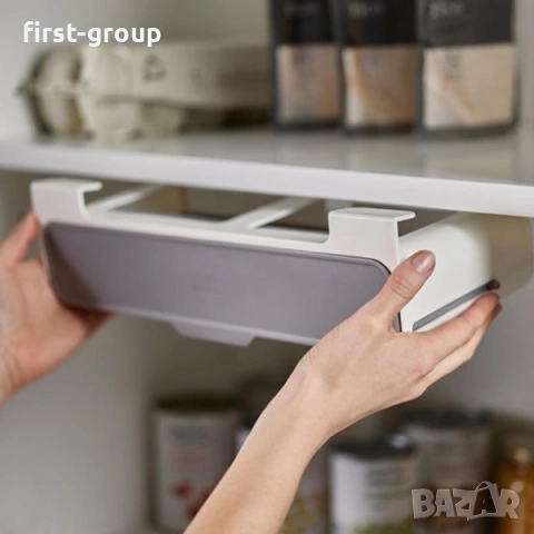 Самозалепващ се органайзер за подправки с бурканчета за подправки, снимка 4 - Аксесоари за кухня - 53047575