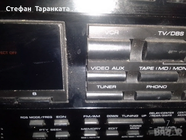 YAMAHA -7 канален усилвател със радио тунер , снимка 4 - Ресийвъри, усилватели, смесителни пултове - 53141006