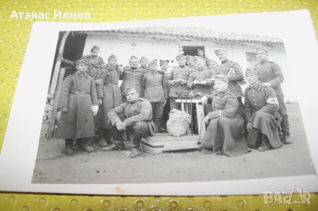 Стара снимка-картичка войници, снимка 4 - Други ценни предмети - 34794210