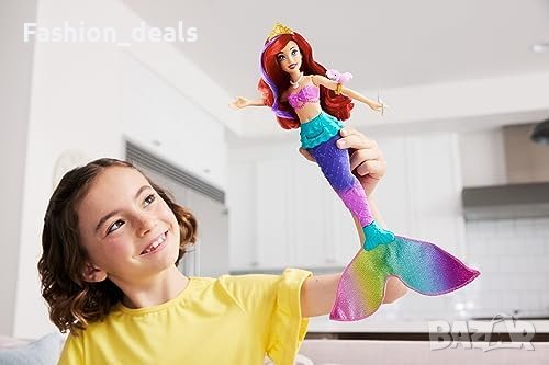 Нова кукла-русалка Ариел детска играчка Disney Princess HPD43 подарък, снимка 3 - Кукли - 41958608