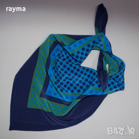 Шал Loro Piana естествена коприна принт точки