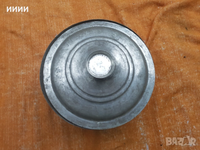 Бакърена тенджера с капак 