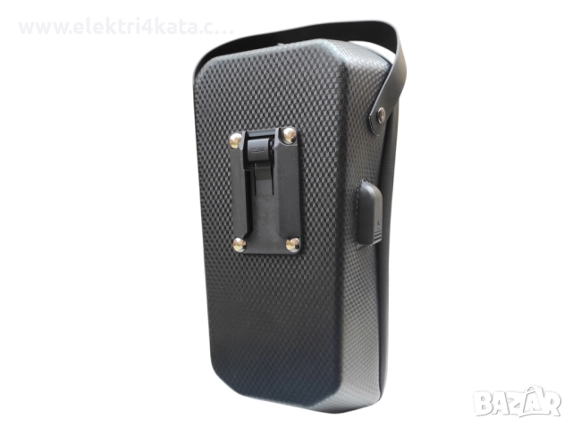 Чанта за тротинетка Карбон с USB порт и бързо сваляне, снимка 5 - Аксесоари и консумативи - 52573523