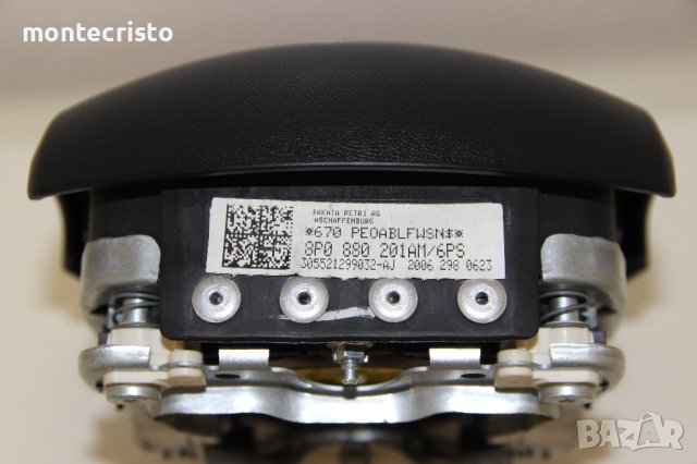 Airbag волан Audi A3 8P Sportback (2003-2008г.) 8P0 880 201 AM / 8P0880201AM / четирилъчев , снимка 12 - Части - 42504729