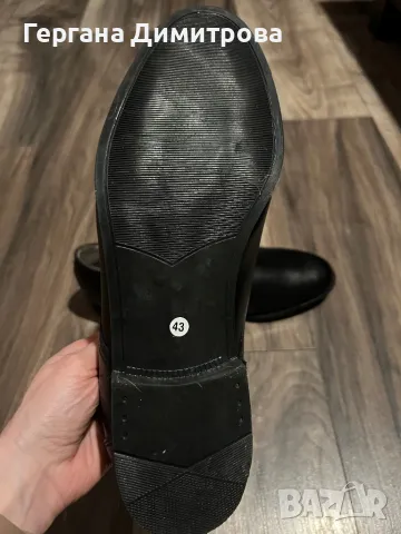 Чисто нови обувки от естествена кожа, снимка 5 - Ежедневни обувки - 48969028