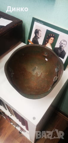 Руска каска сш40 оригинал от ВСВ., снимка 6 - Антикварни и старинни предмети - 44520082