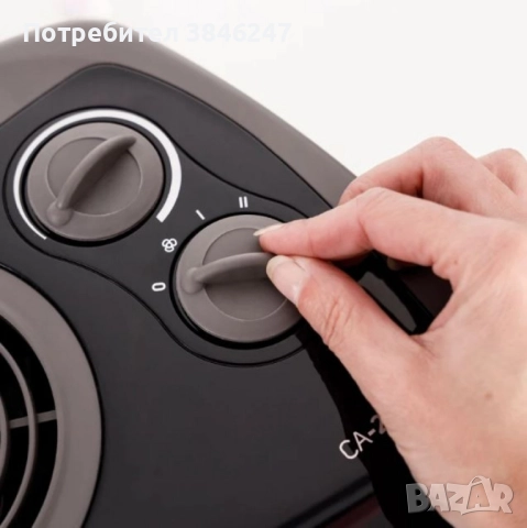 Вентилаторна печка Taurus CA-2400 – вентилаторен отоплител 2400W , снимка 2 - Печки, фурни - 51591244