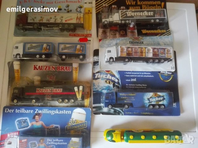 Рекламни камиончета бира , мащаб 1/87., снимка 8 - Колекции - 51150621