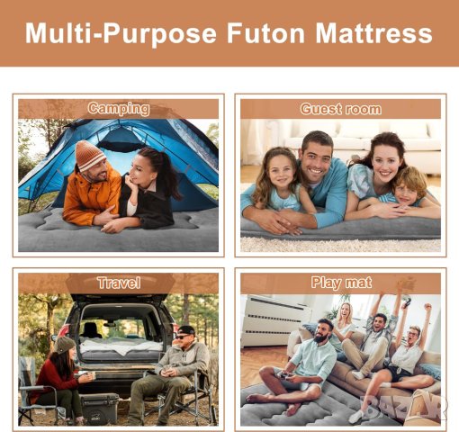 ПРОМОЦИЯ Сгъваем матрак / къмпинг матрак 100 x 200см GE20010, снимка 9 - Други - 42493743