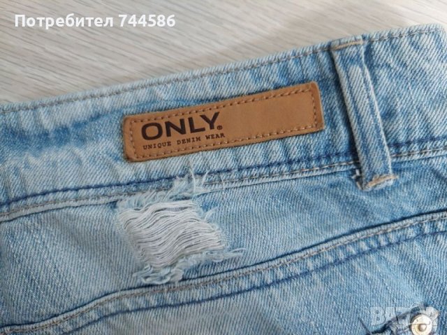 Дамски къси дънки Only, снимка 5 - Дънки - 41421307
