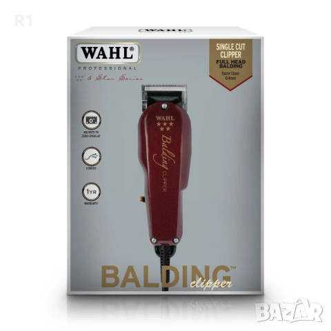 Професионална машинка Wahl Balding Clipper за подстригване, машинка за подстригване с кабел, снимка 3 - Машинки за подстригване - 53501082