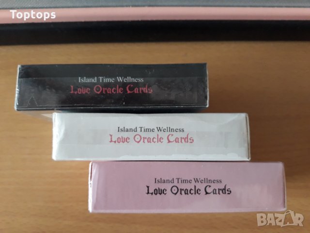 Любовен оракул,54 карти: Island Wellness Love Oracle Cards в три цвята, снимка 4 - Карти за игра - 34704886