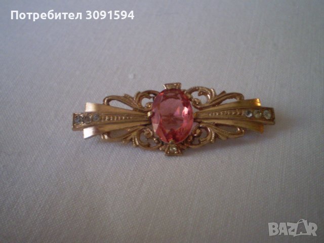 брошка игла дубле арт деко Германия, снимка 15 - Антикварни и старинни предмети - 40223919