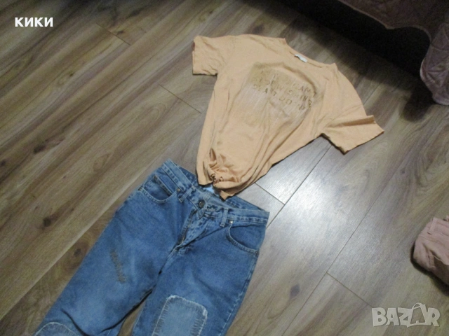 Лот дамски панталони/дънки чарлстон, снимка 3 - Панталони - 45631445