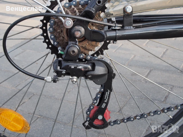 Сгъваем велосипед Балкан 26", 7 скорости, снимка 10 - Велосипеди - 51197363