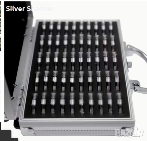 Алуминиев куфар за монети, размер 20,7 см./13 см./5 см. , снимка 5 - Нумизматика и бонистика - 53057227